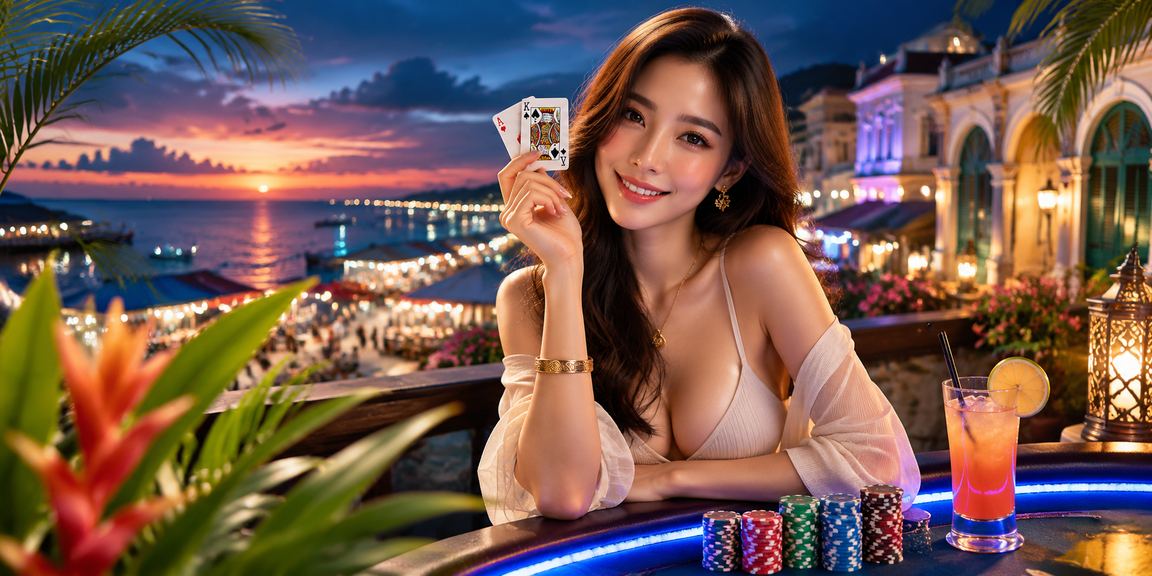 Permainan poker gaya Melayu Malaysia dengan suasana hiburan yang meriah dan penuh strategi