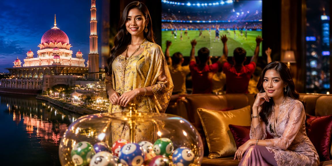 Pertaruhan bola sepak gaya Melayu di Putrajaya dengan suasana bandar raya moden